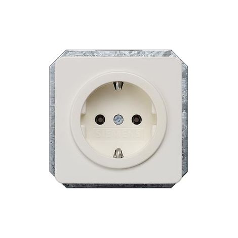 Siemens 5UB1403 toma de corriente Tipo F Blanco