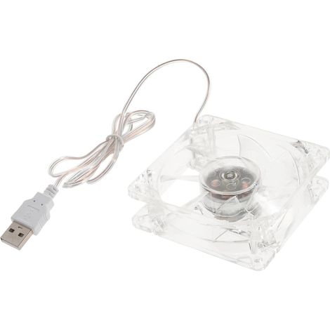 Ventilateur de USB Hamster à Plastique en Cage Pratique Petit Refroidissement pour Fête Estivale en Extérieur (1/5)