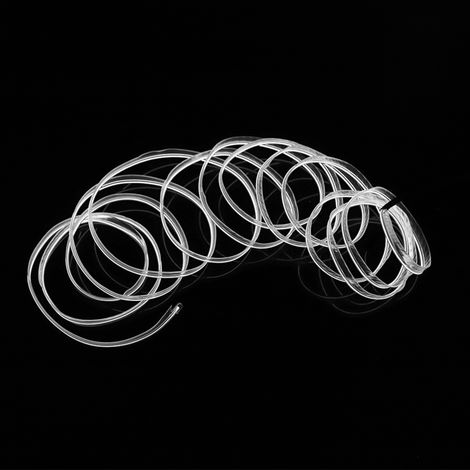 3 Meter langer LED-Ambientelichtstreifen mit EL-Rand für die Fahrzeugmodifikation, Stromversorgung über den Zigarettenanzünder, weiße Innenraumbeleuchtung. (1/4)