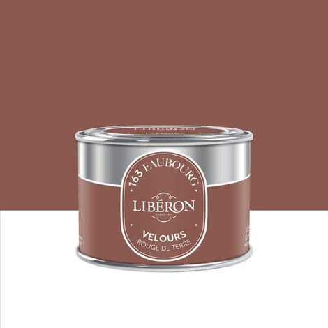 Tester per vernice rossa Velvet Earth 163 Faubourg Libéron 125 ml LIBERON