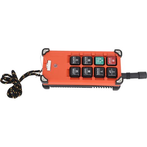 Télécommande radio sans fil industrielle pour grue de levage et remorque basculante (1/5)