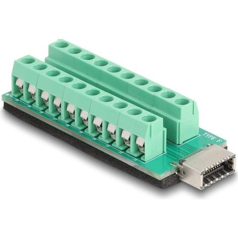 Adaptador usb delock 67189 velocidad 10 Gbps 20 pines (1/2)