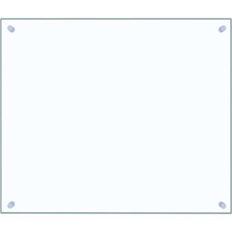 vidaXL Protector contra salpicaduras cocina vidrio templado 70x60 cm (1/2)