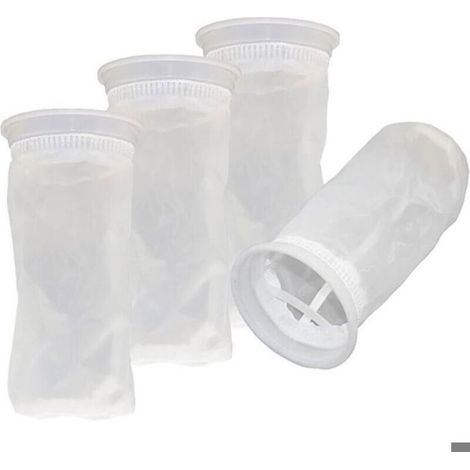 Lot de 4 filtres pour réservoir d'eau de pluie, filtre en nylon, filtre IBC, kit de filtre pour réservoir d'eau de pluie, (1/4)