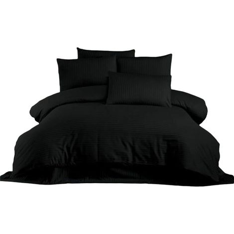 Set di copripiumino Nero Osimano 3 Pezzi (1/4)