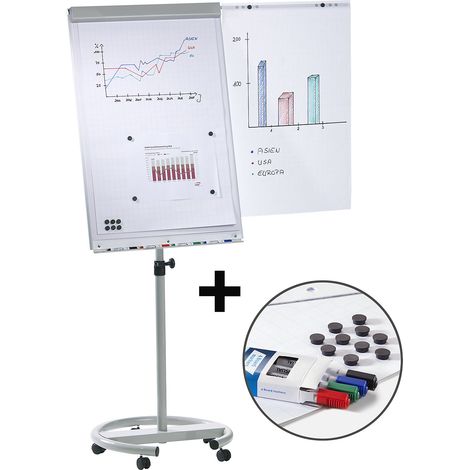 SMIT VISUAL, Kit chevalet de conférence avec accessoires, (1/5)