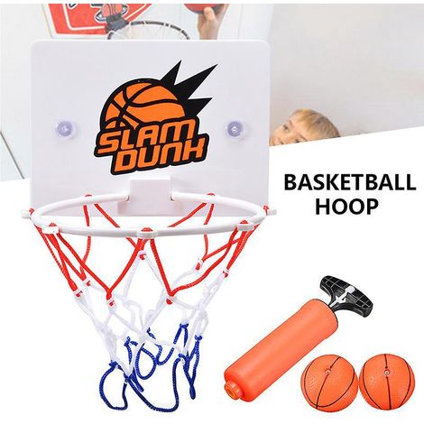 ensemble De Mini Panier De Basket Comprenant 1pices Mini-cerceaux De Basket Avec 2 Pices Balles Et Pompe De Gonflage Pour Chambre Bureau Faveurs D (1/5)