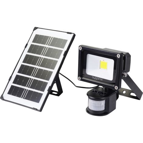 Sygonix SY-5461108 Solar-Spot mit Bewegungsmelder 10 W Leuchtfarben: Neutralweiß (1/5)