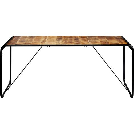 Maison Exclusive - Esstisch 180x90x76 cm Raues Mangoholz