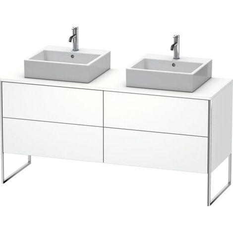 Duravit XSquare consola lavabo mueble bajo, de pie, para dos (1/2)