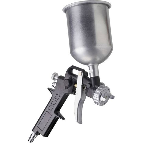 FERM Pistola de pintura con taza de gravedad (1/4)