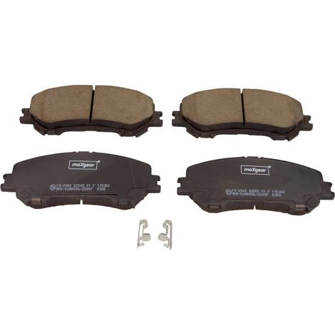 PLAQUETTES DE FREIN MAXGEAR NISSAN AVANT QASHQAI 13-