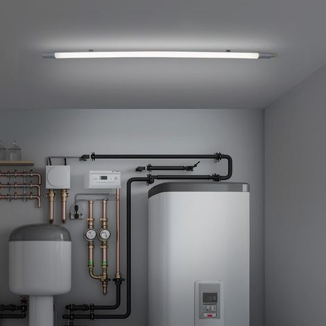 LED Feuchtraumleuchte IP65 4000K neutralweiss - Ausführung: 120cm 36W (1/5)