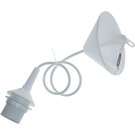 Niermann Lampenschirmaufhängung Fassung E27 Schnurpendel max. 60 Watt