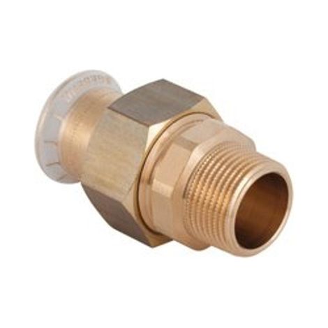 Geberit Mapress raccord union en cuivre avec filetage mâle, DN 32, dø 35 mm, 65536 (1/4)