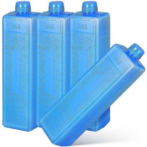 Temperaturregulierende Eisblöcke für kalte Umgebungen, wiederverwendbar, blau, 1600 x 400 x 400 cm, 4er-Packung (1/5)
