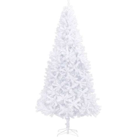Sapin de Noël artificiel blanc de 300 cm (1/5)