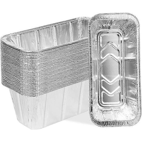 Filiyano-Lot de 30 bacs récupérateurs de graisse pour plancha Blackstone de 43 à 91 cm (17 à 36 pouces), accessoires de barbecue jetables en aluminium (1/5)