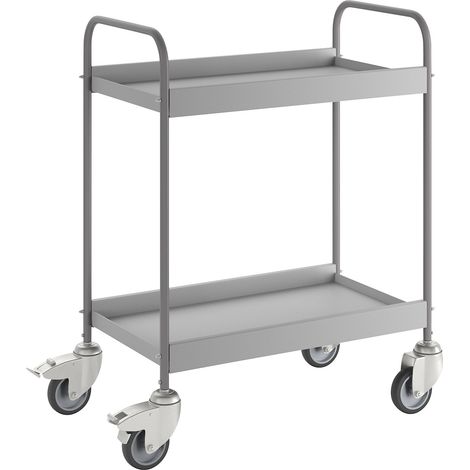 eurokraft pro, Chariot à plateaux, 4 roulettes pivotantes, (1/5)