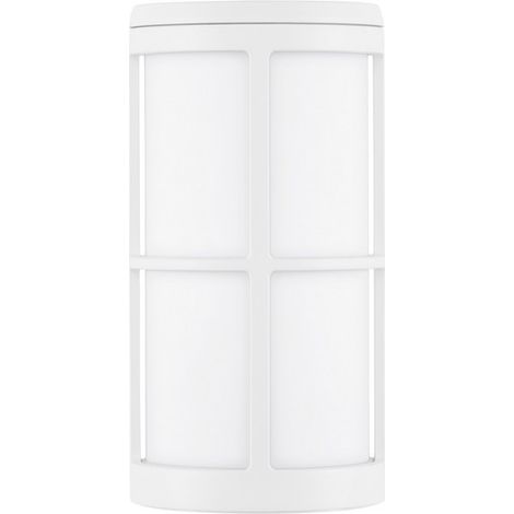 Merano Antonino Lanterne Murale Extérieure Aluminium Blanc LED E27 IP54