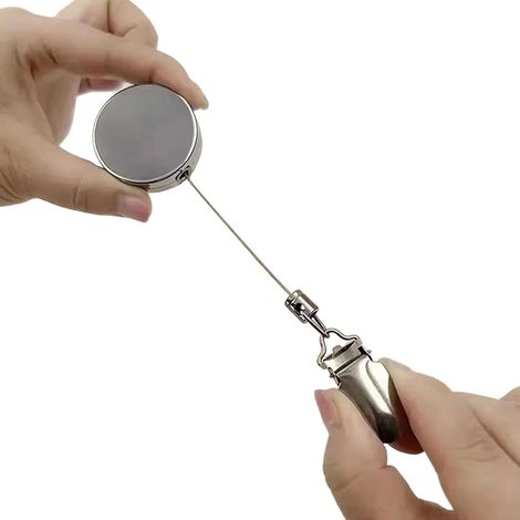 einziehbarer Handtuchclip Selbstklebender automatischer