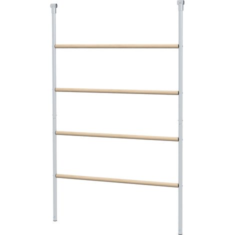 Sitzleiter für Hühner aus Holz, Spielplatz für Hühner Hühner-Klettergerüst für 4-6 Hühner 140 x 86 x 2,5 cm Naturholz