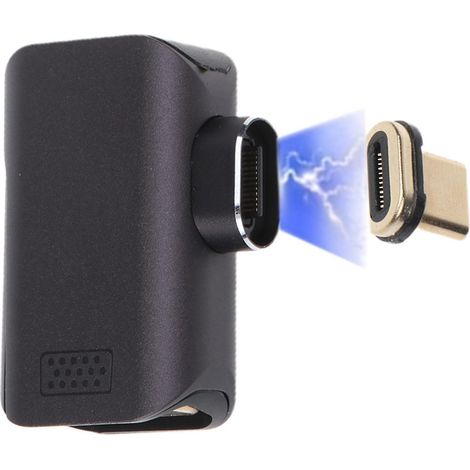 Adaptateur USB-C vers VGA mâle coudé pour ordinateurs portables Windows USB-C (1/5)