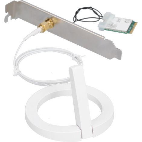 Carte réseau sans fil double bande 2,4 GHz/5 GHz M.2 avec antenne pour ordinateur Asus (1/5)