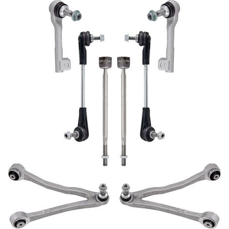 KIT BRACCIO OSCILLANTE 8 PEZZI COMPATIBILE CON BMW I3(I01)RANGE EXTENDER 08.2013- / Kit Sospensione Completo OE/OEM / Bracci Oscillanti + Testine Sterzo / Sostituzione Diretta OEM