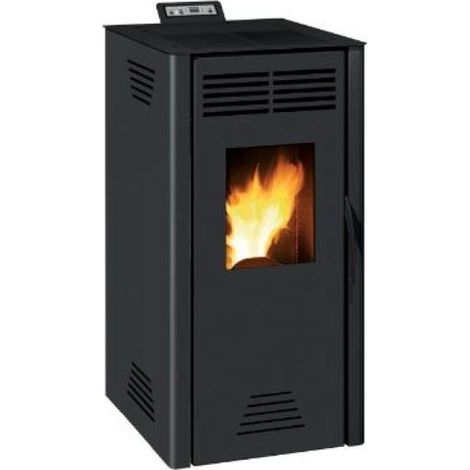 Caminetti montegrappa adrano 7,3kw schwarz pelletofen - 7241042900i (1/2)