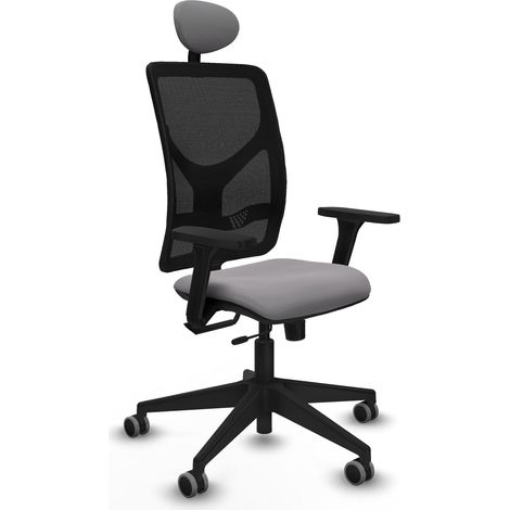 Chaise piqueras y crespo Motilla gris cuir synthétique (1/2)