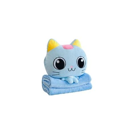 Oreiller multifonction 3 en 1, réchauffeur et couverture de mains, ours mignon, 40 cm, peluche – (1/4)