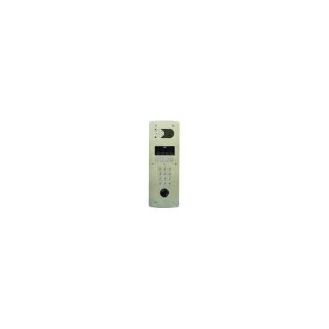 Platine vidéo à défilement 2VOICE 2 lignes perçage T25 - Inox URMET D83/I (1/2)