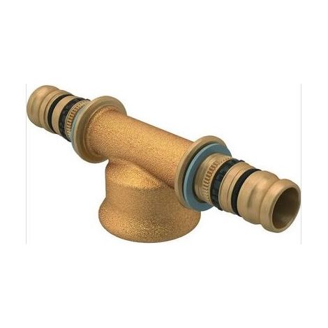 Geberit 614.360.00.5 Mepla tee con filetto femmina Ø32mm - 1/2"