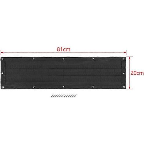 Sacoche de rangement noire pour hayon arrière, housse de protection et organiseur d'outils pour Suzuki Jimny 2019 2020 2021 JB64 JB74W, accessoire intérieur