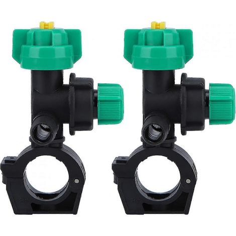 Agricultural Spray Nozzle, 2 Pieces Of External Thread Connection Pp Farmers Sprayer Fan-shaped Spray Nozzles For Garden Watering, Pet Showering (1/3)