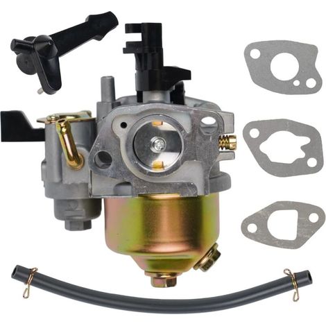Kit carburateur compatible avec GX120 GX140 pour GX160 pour GX168 améliore les performances du moteur, pièce de rechange 16100 ZH8 W51, 16100 ZH8 W61 (1/5)