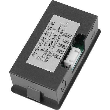 4-LED-Drehzahlmesser mit Hall-Näherungssensor und NPN-Sensor (blau) (1/5)