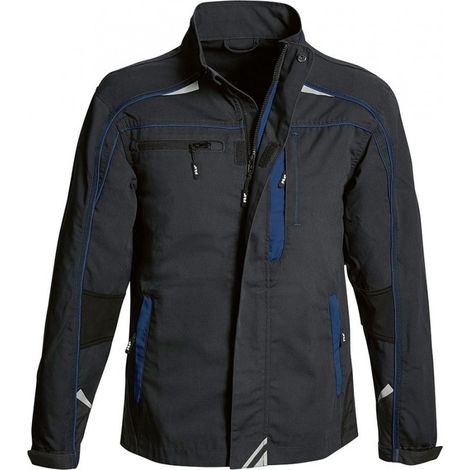 Ls Giacca Flexolution Dimensione Nero / Blu / Nero S