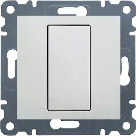 HAGER LUMINA2 - COUVERCLE AVEUGLE LUMINA2 BLANC POLAIRE