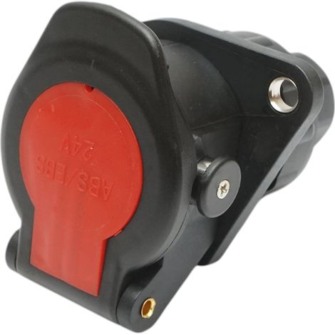 Presa per rimorchio 7 pin 24V ABS/EBS universale codice OEM 8JB007645-021 Breckner Germany (1/5)