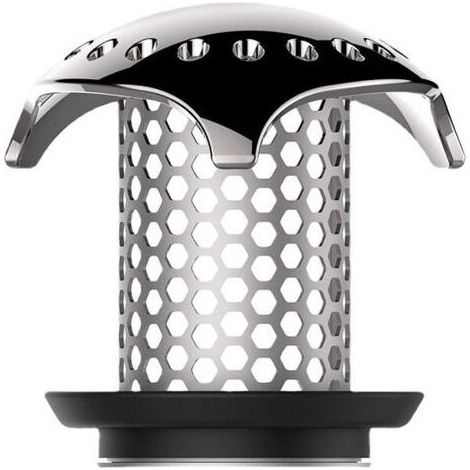 Pair Filtre à Baignoire Attrape Cheveux Filtre en Acier Drain Hair Catcher Inoxydable pour Baignoire 3.5cm à 4.5cm (1/5)