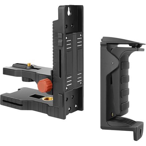 Support Laser, Support De Réglage Fin Pour Laser En Croix Avec Clip Réglable, Base Pivotante Magnétique Multifonctionnelle, Avec Filetage Mâle 1/4'' Et Femelle 5/8'', Réglable À 360° (1/5)