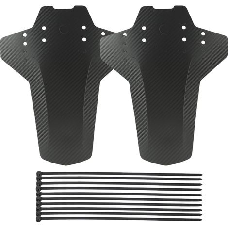 Garde-Boues Avant et Arrière pour VTT, Compatible avec Les Roues de 20, 26, 27, 27.5 et 29 Pouces, Protection Contre la Boue et Les Éclaboussures, Installation Facile (1/5)