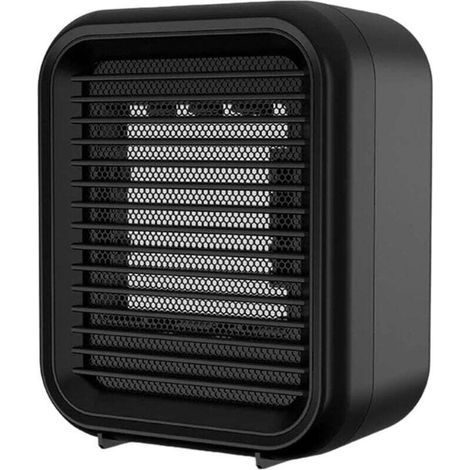 800W Radiateur electrique 2 Niveaux de Puissance mini radiateur soufflant électrique avec (1/5)