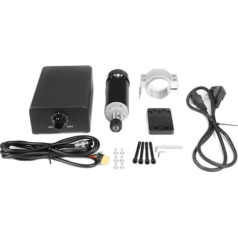 Moteur de broche de fraisage CNC, 12000 RPM, 500W de puissance, kit de broche 500W, UE (1/2)