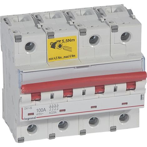 Modularer Lasttrennschalter 100A 4P 25kA FRX404 406546