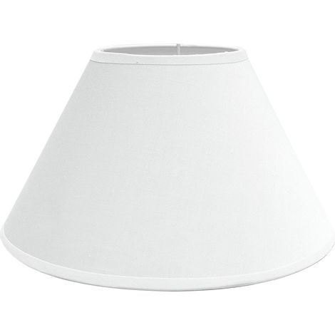 FAB 157324501 Paralume trasparente E27 Bianco 45dx23dx29h Chiuso Conico