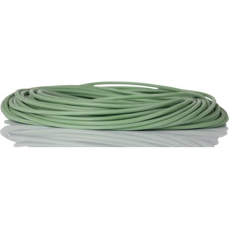 Gaine de protection 1.2mm RS PRO, Vert en Caoutchouc silicone, 15m ( Prix pour Bobine de 15 Mètres )