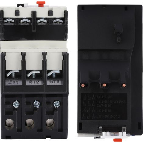 BR2-25 Relais de protection thermique réglable pour moteur électrique (1/5)